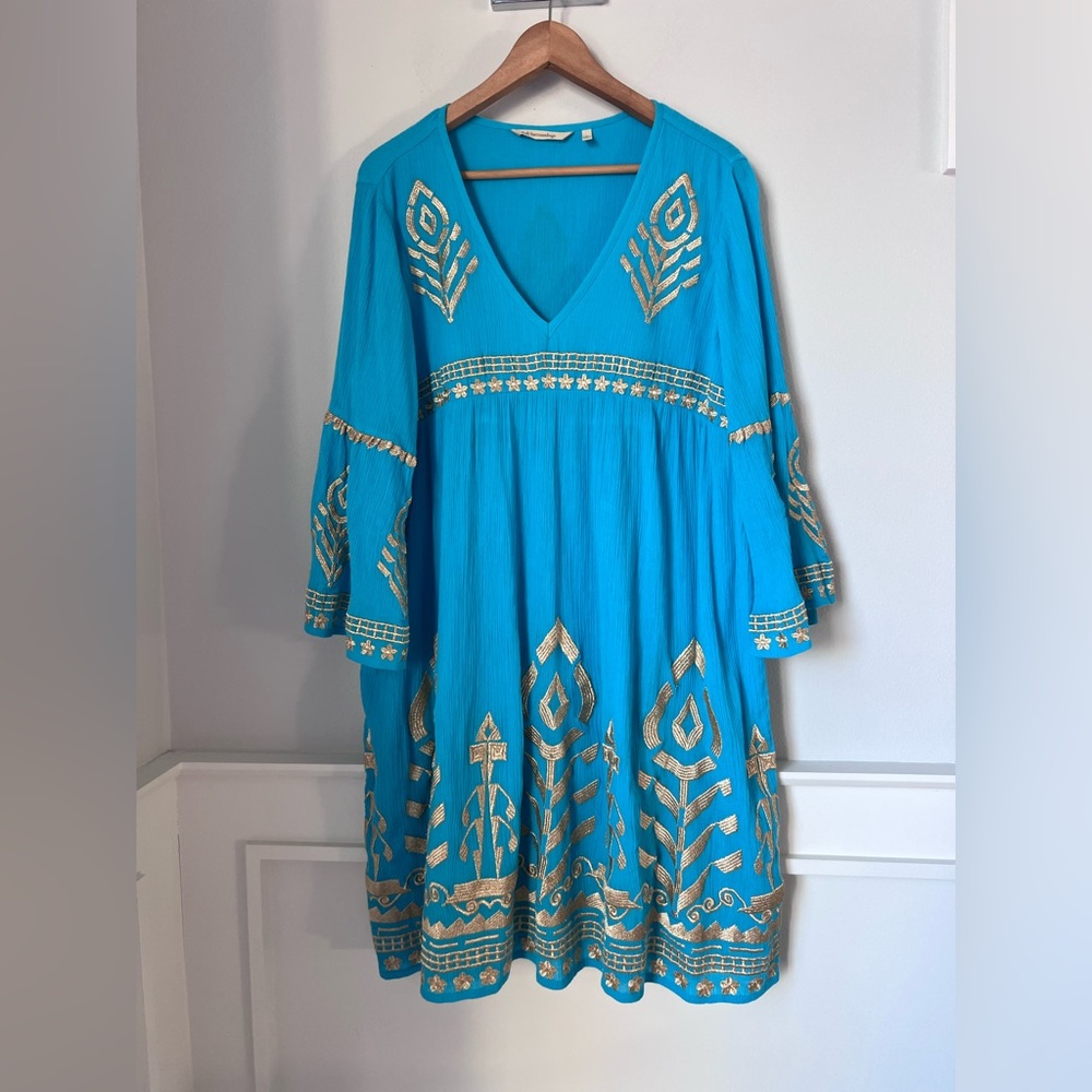 Soft Surroundings Vibrant Blue Top - Picture 5 of 14